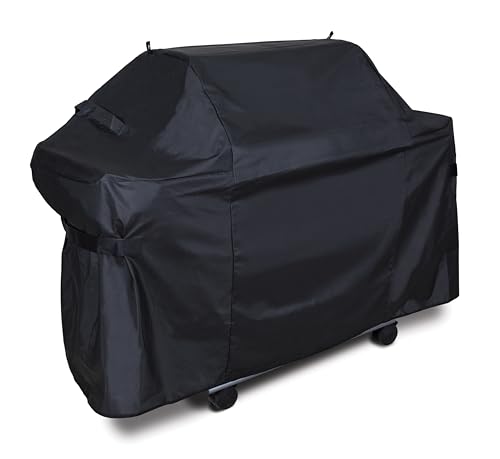 Grill Care 17553 - Cubierta de Parrilla de PVC y poliéster de Lujo de 61 Pulgadas Compatible con Parrillas Weber Genesis