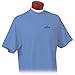 Monterey Club Mens Dry Swing Short Sleeve Mock Neck Jersey Shirt #1146 (Ocean blue, Large)