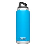 YETI Rambler 36oz Vacuum Insulated Stainless Steel Bottle with Cap (Stainless Steel) (Tahoe Blue)