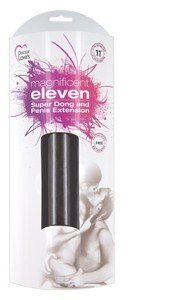 Magnificent Eleven Super Dong Penis Extension - Black