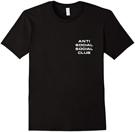 Men's Anti Social Social Club T-shirt Medium Black