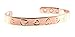 Copper Bracelet For Arthritis; Magnetic Therapy (6 Embedded into internal face); Beautiful Heart Design; Commonly worn for Pain Relief and Magnetic Healing; Can also be worn as an Accessory
