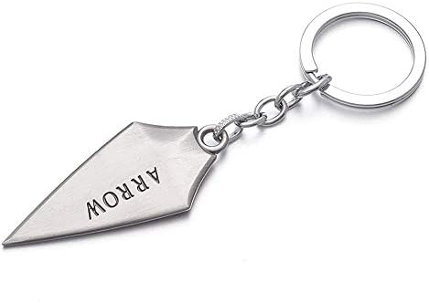 Pop Superhero Keychains Green Arrow Logo Matal Keychain