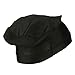 Black Thick Spandex Dreadlock Skull Cap - Thick