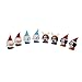Rulyyo 8 Pieces Wind-up Christmas Novelty Jumping Toys, Christmas Wind Up Toys Stocking Stuffers for Kids Party Favors