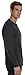 Canvas Long Sleeve Henley T-Shirt. 3150 - Medium - Black