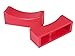 Prothane (19-1412) Universal Jack/Stand Pads (Fits 1.125 x 4.0 Heads) - Red