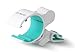 ZJ-Marley Magnetic Vent Cell Phone Car Mount Holder for Phones--(White-Green)