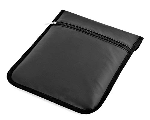 Toptekts D102 Simple PU Leather Protective Anti-Tracking Anti-Spying GPS RFID Signal Blocking Blocker Pouch Bag Sleeve Case Cover for 7-10 inches Tablets - Thumbnail 3