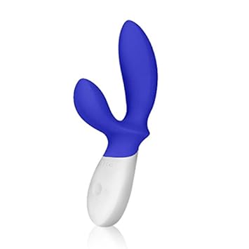 LELO LOKI WAVE Anal Massager für Männer, Federal Blue - vibrierendes Anal Toy mit wellenartigen Bewegungen (Prostata Vibratio