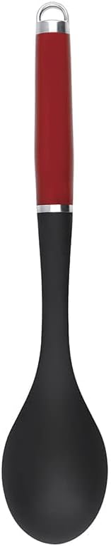 KitchenAid Heat Resistant Cooking Spoon with Non-Stick Nylon Head Empire Red view 2