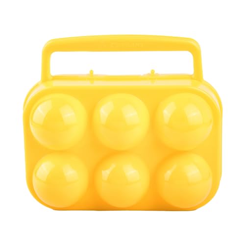 Coghlan's 6-Count Camping Egg Holder – Durable, Compact, Lightweight Storage Container for Outdoor Cooking, Travel, and Camping Adventures