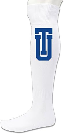 Hotgirl4 University Of Tulsa UT Logo Casual Wear Athletic Crew Socks White