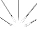 Lab Spatula Micro Lab Scoop Stainless Steel Micro Spatula for Powders Gel Cap Filler