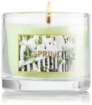 Bath &amp; Body "Spring" Scented Mini Jar Candle 1.3oz
