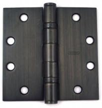 4inch x 4inch x3.3mm Dark Bronze Finish Steel Hinges