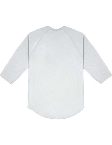 image for Hat and Beyond HC Mens Baseball Raglan 3/4 Sleeve Plain Casual Tee Bas