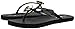LINDSAY PHILLIPS Women's Kelli Flip Flop, Black, 9 M US