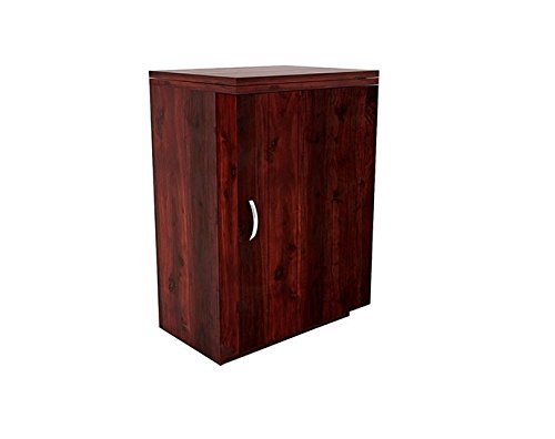 Jangir JDBF217 Bar Cabinet (Medium Glossy Finish, Walnut)