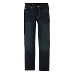 Levi's Boys' 505 Regular Fit Jeans, Cash, 12