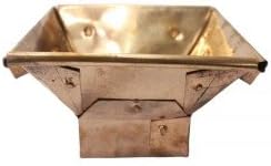 Copper Stand Havan Kund Neelkanth Rudraksha