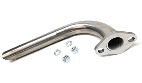 Exhaust Pipe for Predator 212cc, Honda GX160, GX200. Go Kart & mini bikes