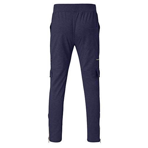 Men's Fashion Plaid Slim Fit Running Jogging Sweatpants Trousers Pants Authentics Trousers (M-3XL)