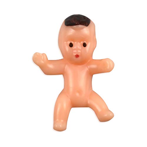 48 Pcs Mini Plastic Babies for Ice Cube Game Baby Shower Decoration for