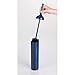 mDesign Extra Slim Compact Plastic Freestanding Toilet Bowl Brush and Holder for Bathroom Storage and Organization - Sturdy, Deep Cleaning, Covered Brush - Navy Blue