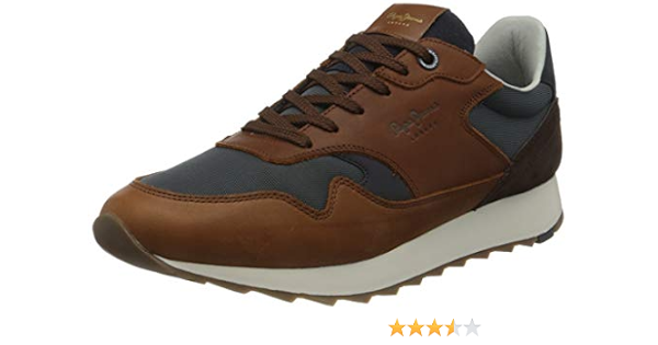 Pepe Jeans London Men's Slab Urban Brown Sneaker, 869tan, 7 UK: Buy Online  at Best Price in UAE - Amazon.ae