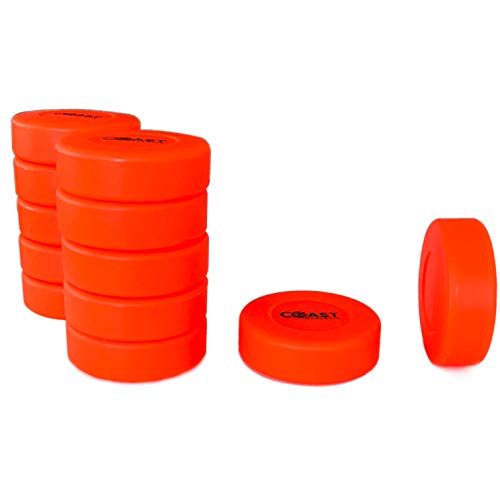 Coast Athletic Soft Shot Hockey Pucks | Street Hockey Pucks | Floor Hockey Pucks (12 Pack) - Thumbnail 2