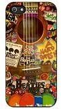 Hippie Beatles iPhone 5 Case / iPhone 5s Case (Black Plastic)
