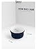 Sweese 501.103 Porcelain Souffle Dishes, Ramekins for Baking - 8 Ounce for Souffle, Creme Brulee - Set of 4, Navy