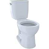 TOTO Entrada Two-Piece Round Toilet CST243EF#01