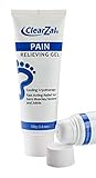 ClearZal Fast Acting Pain Relieving Gel For Sore Muscles and Joints. Provides Soothing Therapy Anywhere on Your Body with Cooling Cryotherapy and Aloe Vera To Keep Skin Hydrated.3.4 Ounce Tube