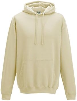 Just Hoods Men's College Hoodie Vanilla Milkshake M