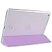 ESR Yippee Trifold Smart Case for iPad Mini, Lightweight Trifold Stand Case with Auto Sleep/Wake, Microfiber Lining, Hard Back Cover for iPad Mini 1/iPad Mini 2/iPad Mini 3 (Spring Lilac)