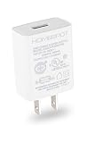 HomeSpot UL Certified USB Wall Charger 5V1A Plug in-Door Power AC Adapter Travel Office Home Use - 1 Pack White