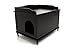 Nora Designer Litter Box Chest in Black