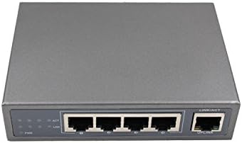 oba SW01G04-Port Gigabit Switch Sricam Italia, Black
