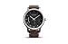 Garmin vívomove Premium - Stainless Steel with Leather Band