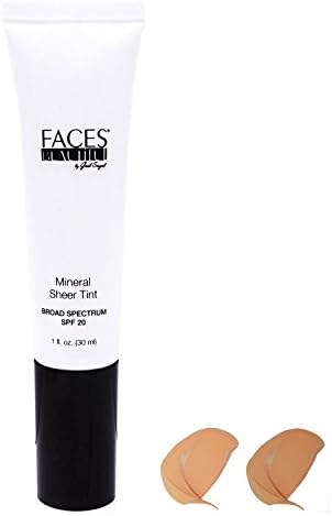 Faces Beautiful Mineral Tinted Moisturizer: Vegan Face Moisturizing Makeup for Women - Natural Glow