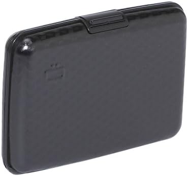 Ogon RFID Stainless Steel Smooth Wallet (Ebony)