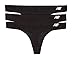 New Balance Women's Breathe Thong Panties (3 Pack), Black, Small