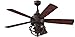 Westinghouse 7217100 Stella Mira 52-Inch Oil Rubbed Bronze Indoor Ceiling Fan, LED Light Kit, Remote Control Included