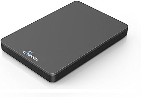 Sonnics 500GB Dark Grey External Portable Hard drive USB 3.0 super fast transfer speed for use with Windows PC Apple Mac - Image 3