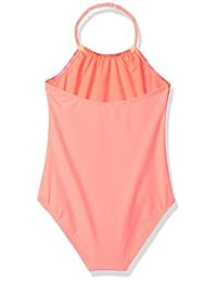 Ángel playa Big Girls Tye Dye traje de baño de una pieza con corazones de tachuelas