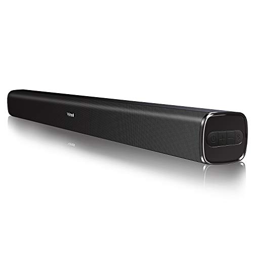 Vinoil Bluetooth Sound Bars for TV, Strong Bass Dual Connection Wired and Wireless Sound Bar, Speakers with Build in Subwoofer