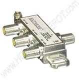 Extreme Broadband Manufacturing BDA103HB 3 Way Balanced HD Digital 1GHz High Performance Coax Cable Splitter