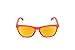 Oakley OO9013 Frogskins Square Sunglasses, Matte Red/Fire Iridium, 55 mm